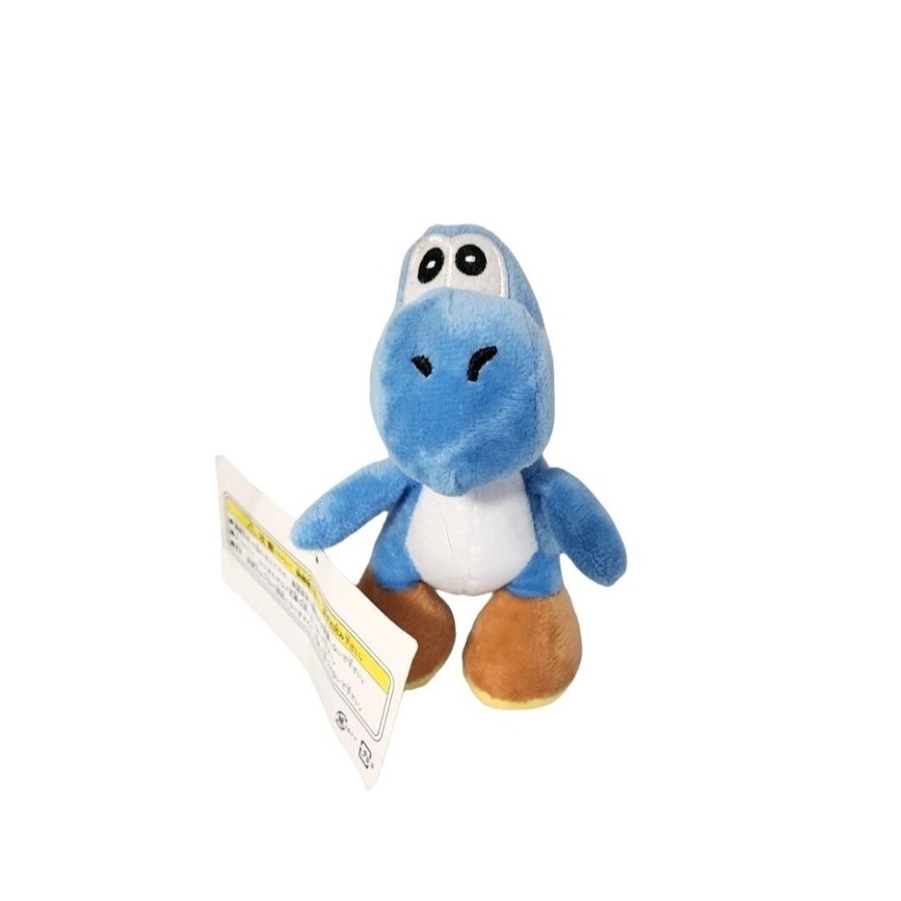 Blue Yoshi Small Plush Keychain Nintendo Mario